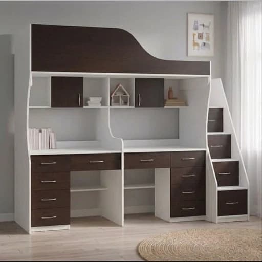 تخت خواب و میز تحریر SL0085 مبلمان فرنا مدل 1144677