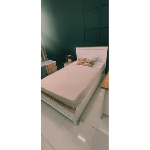 تخت خواب یک نفره عرض 120 مبلمان فرنا مدل 1144667