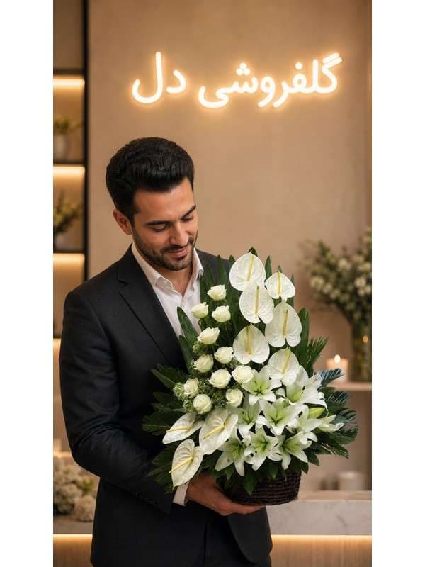 سبد گل افتتاحیه 4601E9