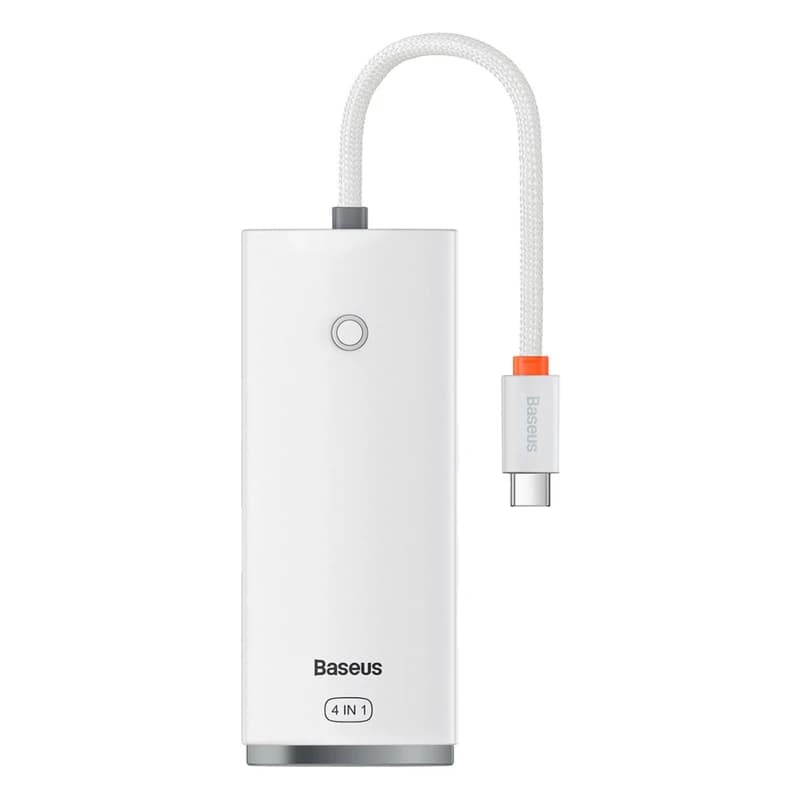 هاب 4 پورت باسئوس مدل Lite Series WKQX03030 طول 25 سانتی متر — تصویر ۲