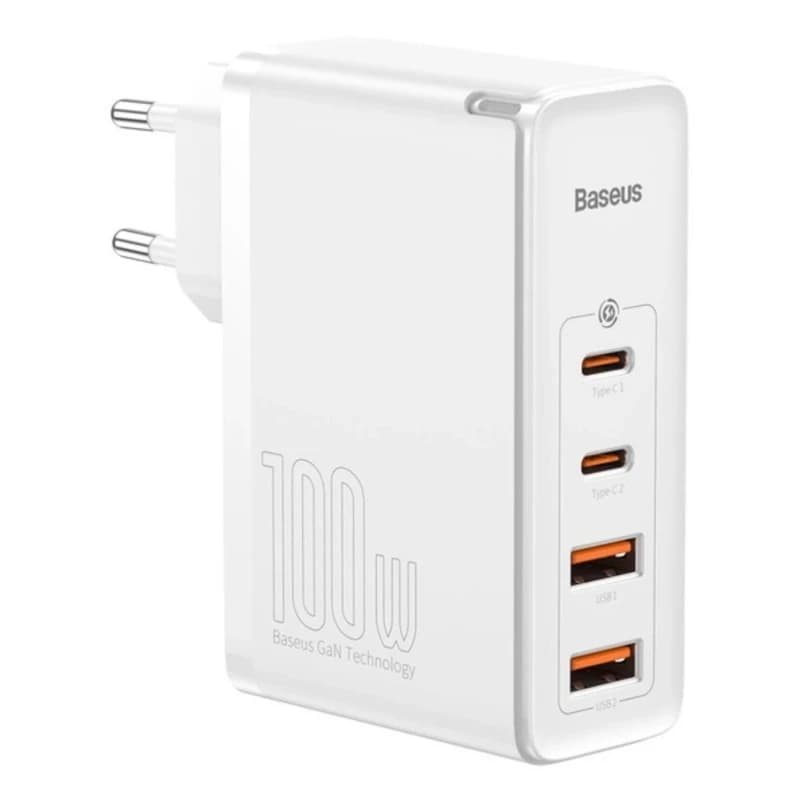 شارژر دیواری 100 وات باسئوس مدل GaN2 Pro به همراه کابل USB-C — تصویر ۳