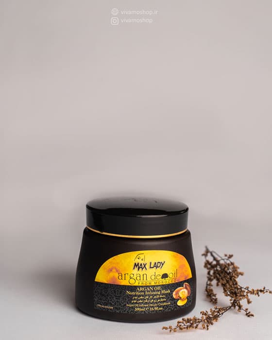ماسک مو روغن آرگان مکس لیدی max lady