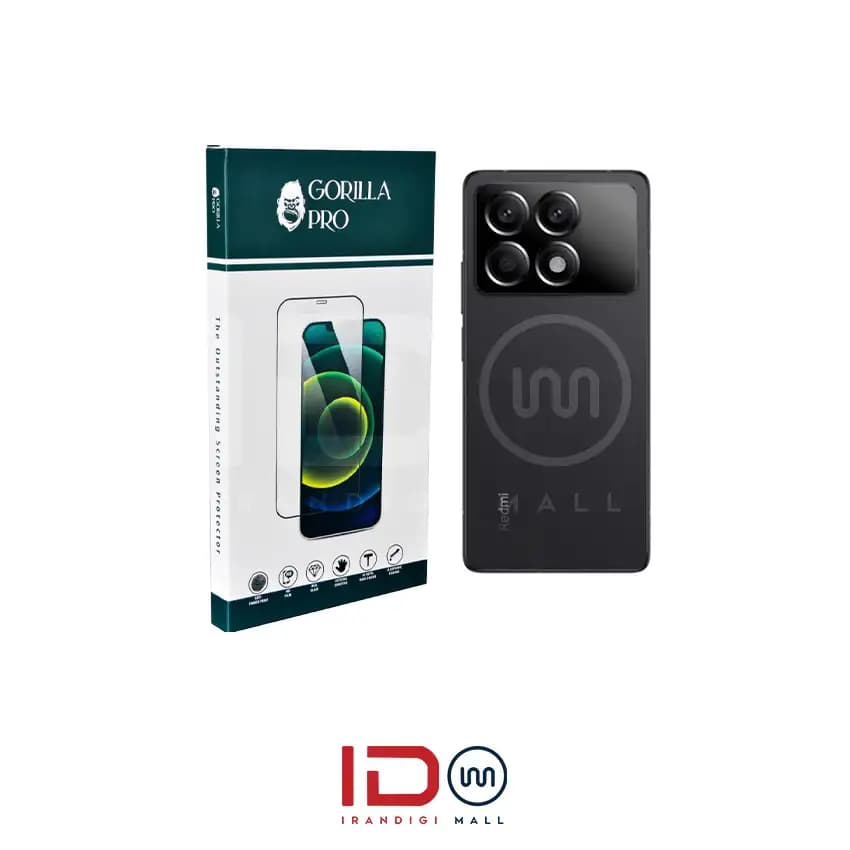 گلس و محافظ هیدروژلی (مات) بدنه گوشی شیائومی مدل Redmi K70 Ultra
