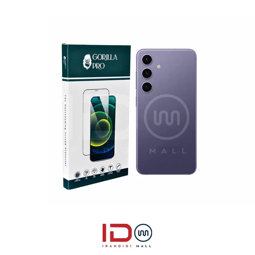 گلس و محافظ هیدروژلی (مات) بدنه گوشی سامسونگ مدل Galaxy S24