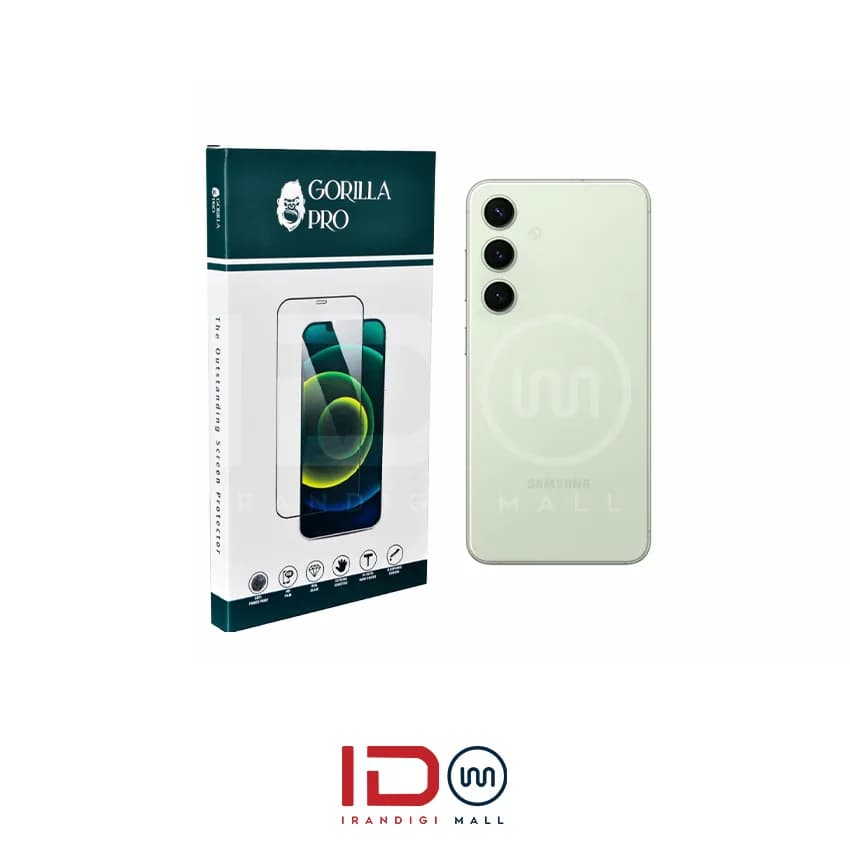 گلس و محافظ هیدروژلی (شفاف) بدنه گوشی سامسونگ مدل Galaxy S24