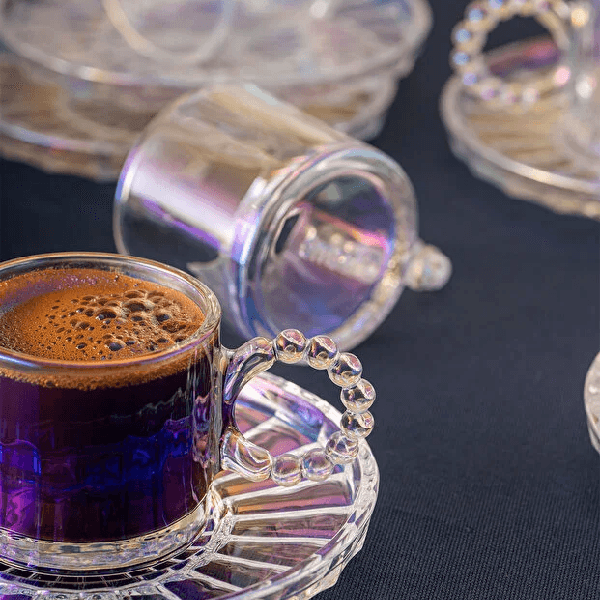 سرویس قهوه خوری 6 نفره امسان مدل Muhabbet — تصویر ۴