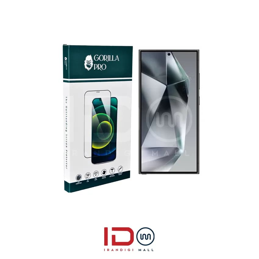 گلس و محافظ هیدروژلی (شفاف) نمایشگر گوشی سامسونگ مدل Galaxy S24 Ultra
