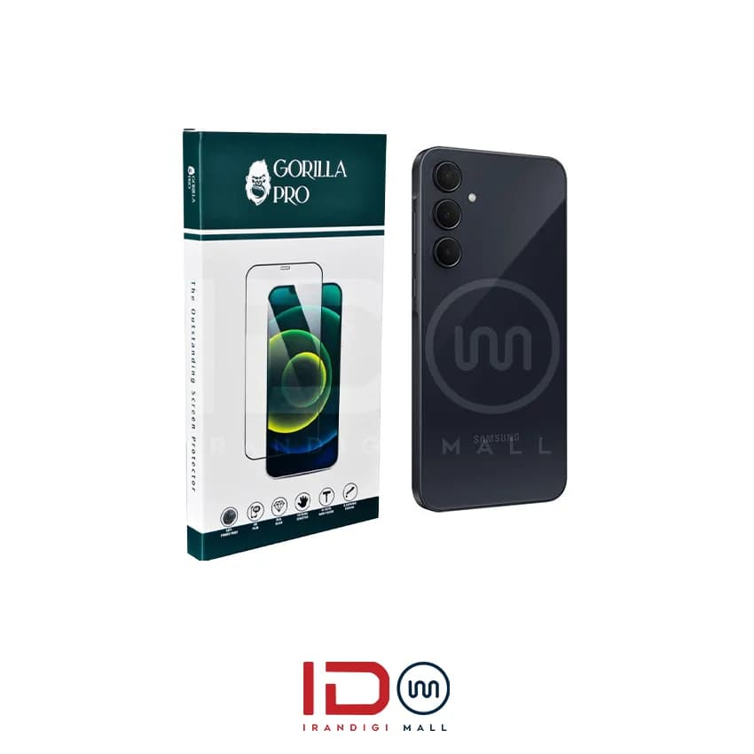 گلس و محافظ هیدروژلی (شفاف) بدنه گوشی سامسونگ مدل Galaxy A35