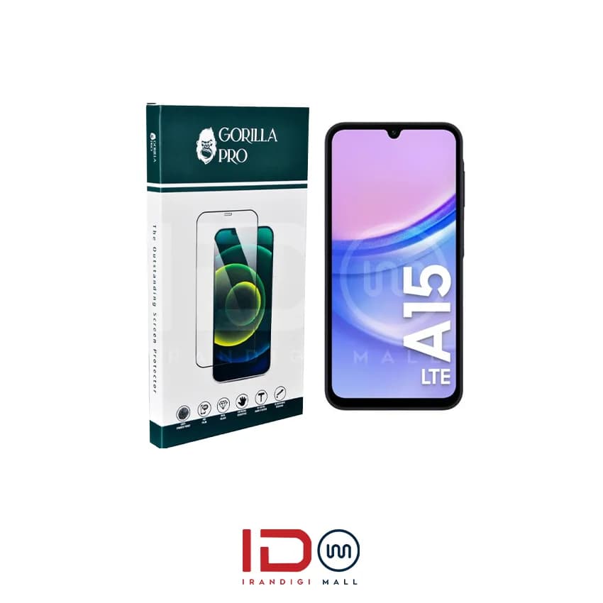 گلس و محافظ هیدروژلی (مات) نمایشگر و بدنه گوشی سامسونگ مدل Galaxy A15