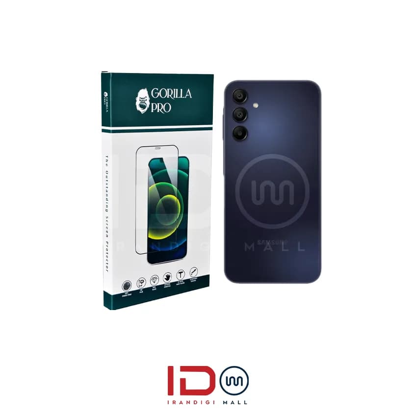گلس و محافظ هیدروژلی (شفاف) بدنه گوشی سامسونگ مدل Galaxy A15