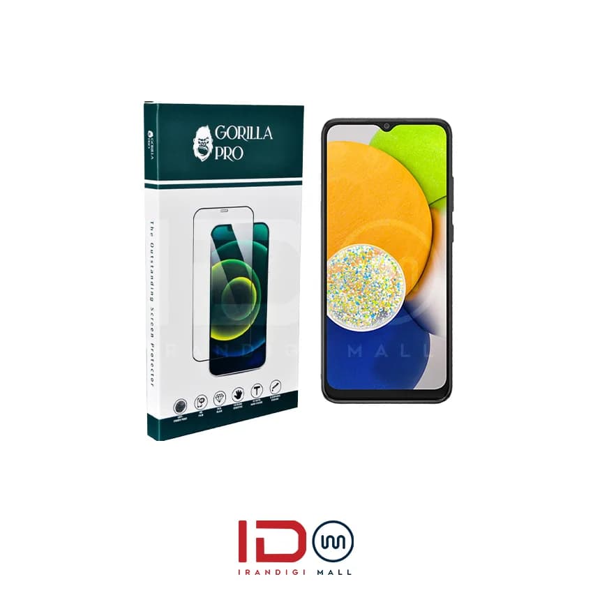 گلس و محافظ هیدروژلی (شفاف) نمایشگر و بدنه گوشی سامسونگ مدل Galaxy A03