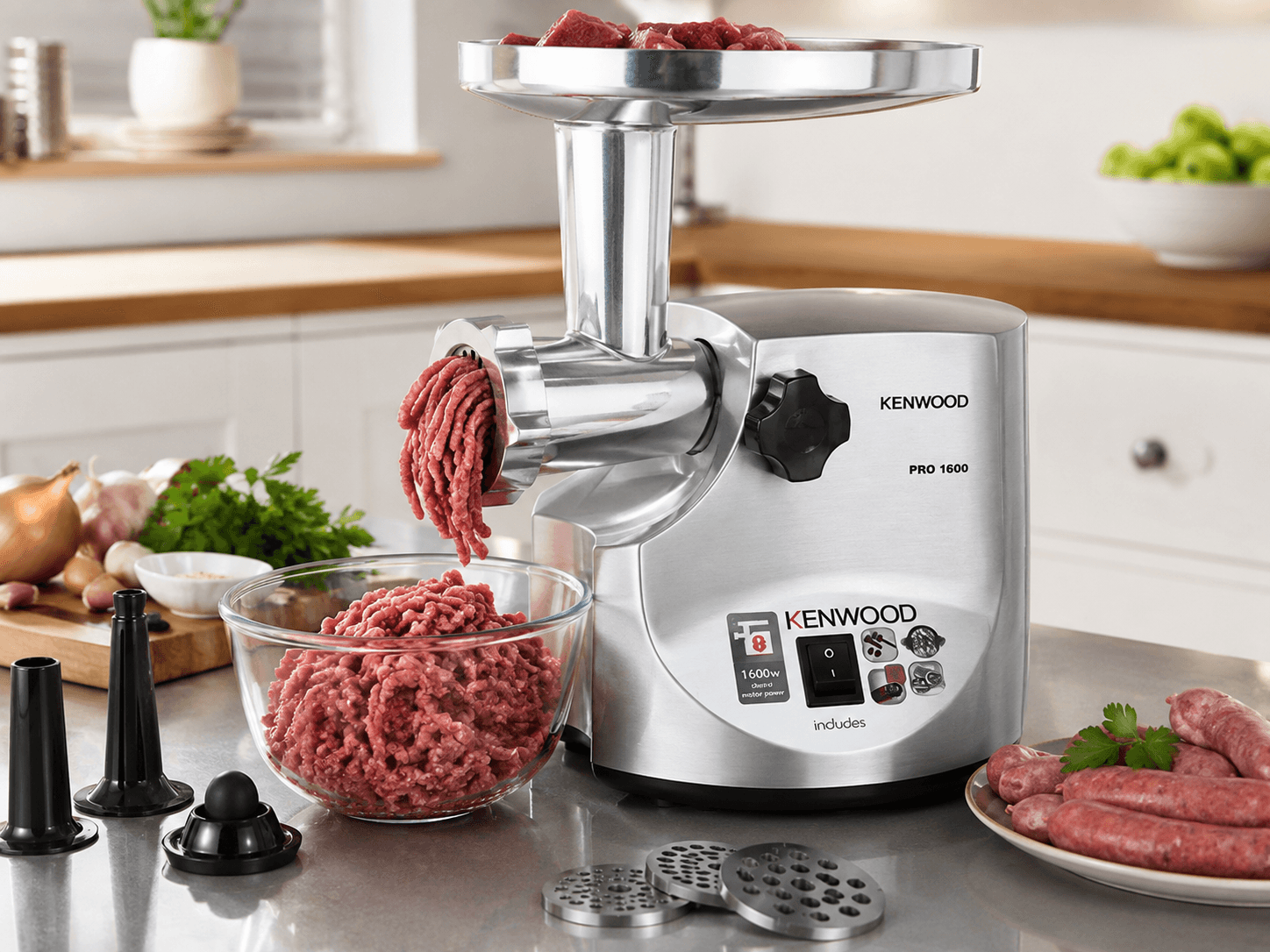 چرخ‌گوشت کنوود Kenwood مدل Pro 1600 — تصویر ۲