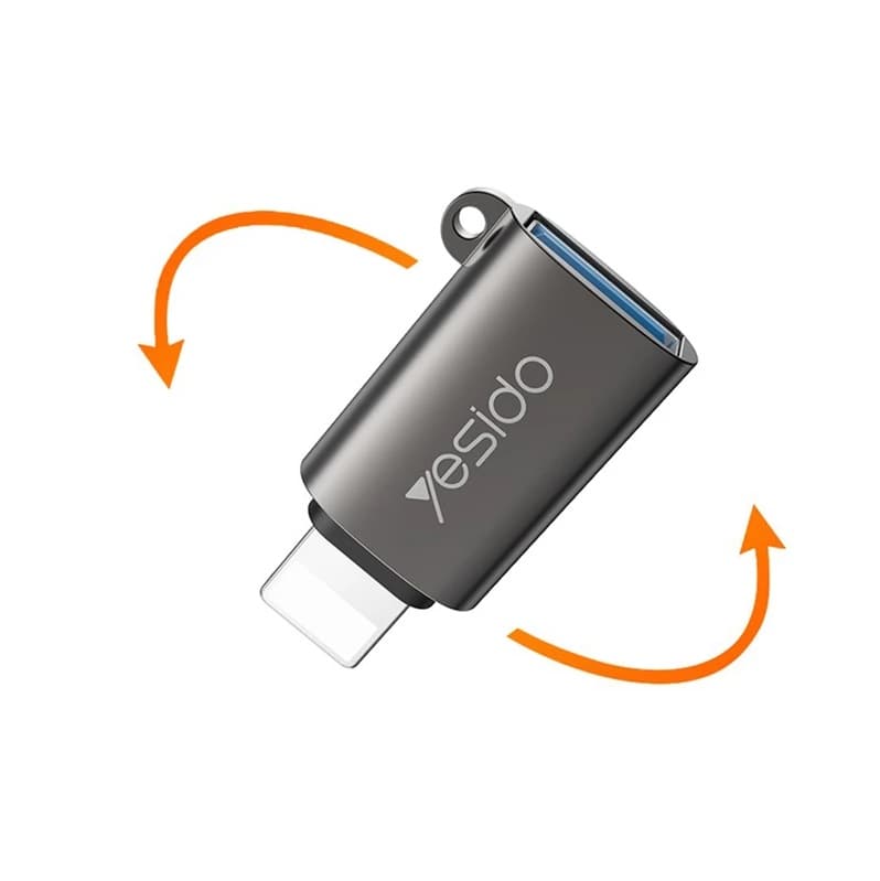 مبدل USB به لایتنینگ یسیدو مدل gs14 — تصویر ۴