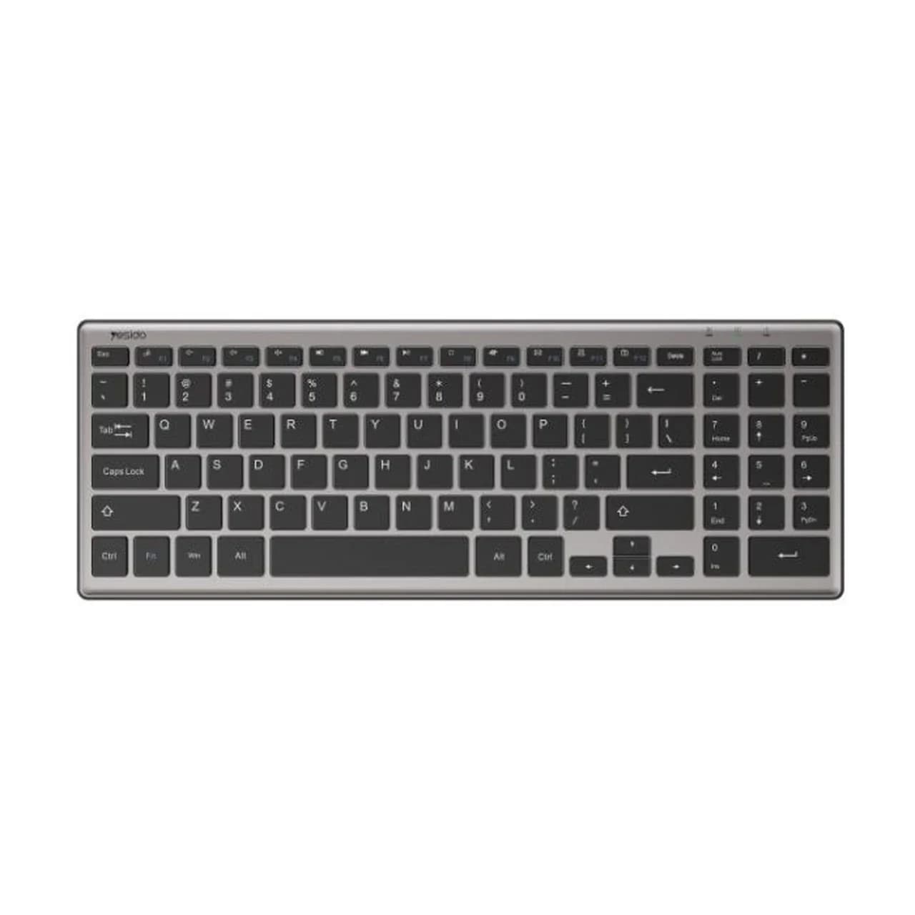 کیبورد بی سیم Yesido مدل KB10 – بژ (گارانتی شش ماه تعویض نیکان همراه)