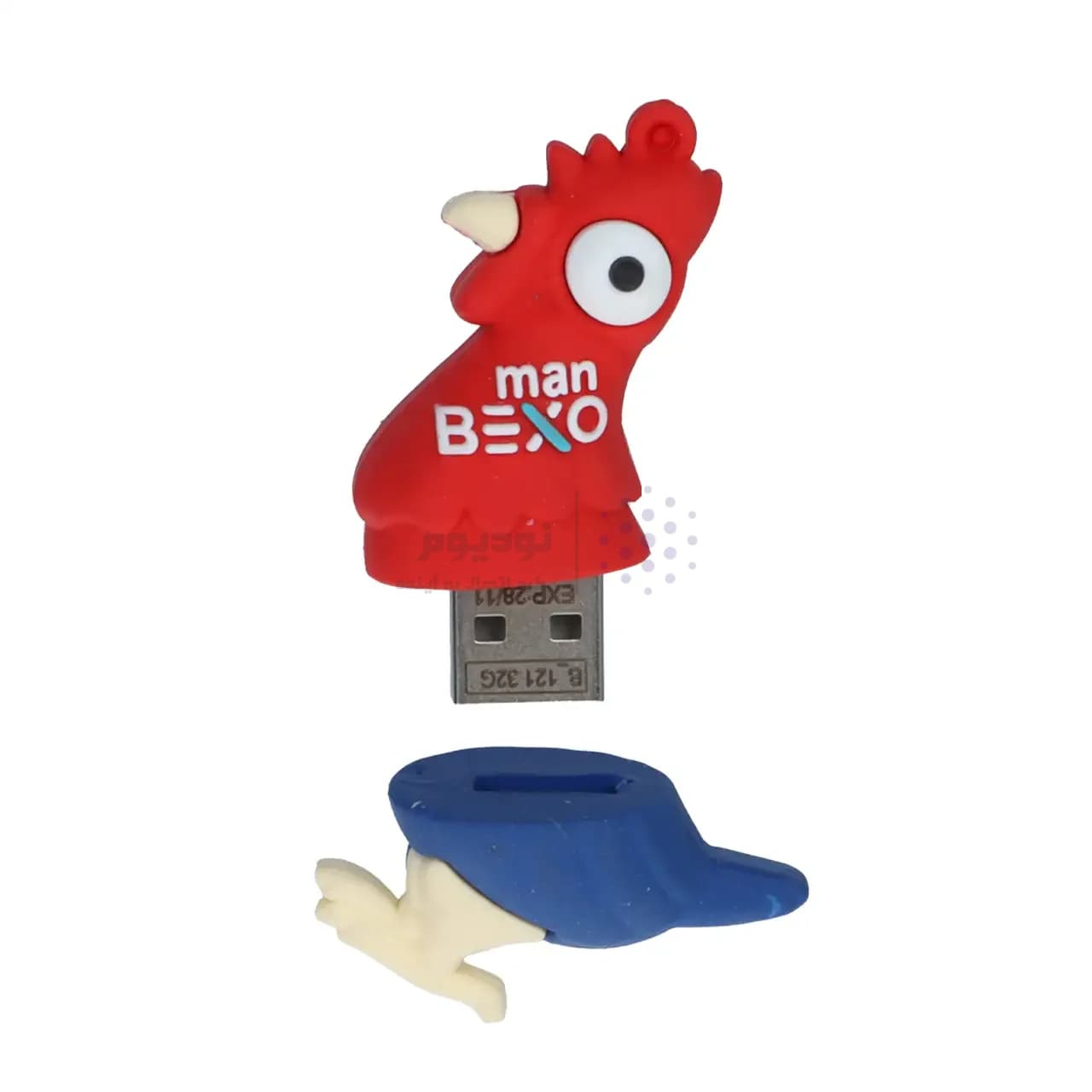 فلش مموری BEXO USB2.0 مدل BX-121 ظرفیت 32GB – عروسکی (گارانتی داده پردازی آواتک) — تصویر ۲