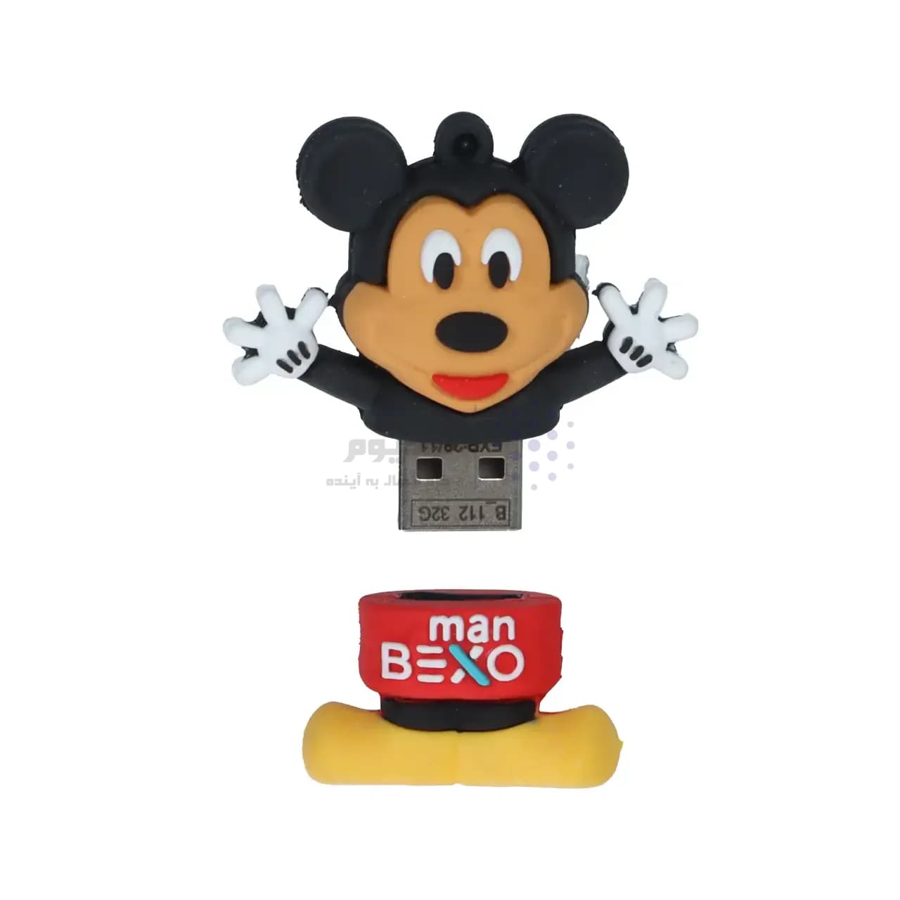 فلش مموری BEXO USB2.0 مدل BX-112 ظرفیت 32GB – عروسکی (گارانتی داده پردازی آواتک) — تصویر ۳