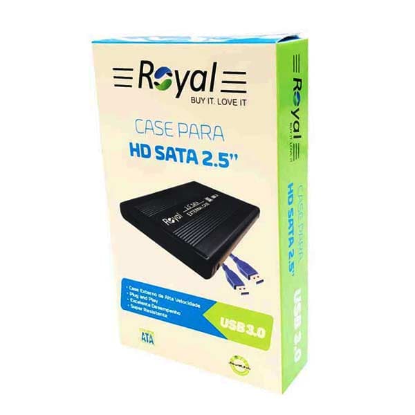باکس هارد USB 3.0 رویال 2.5اینچی
