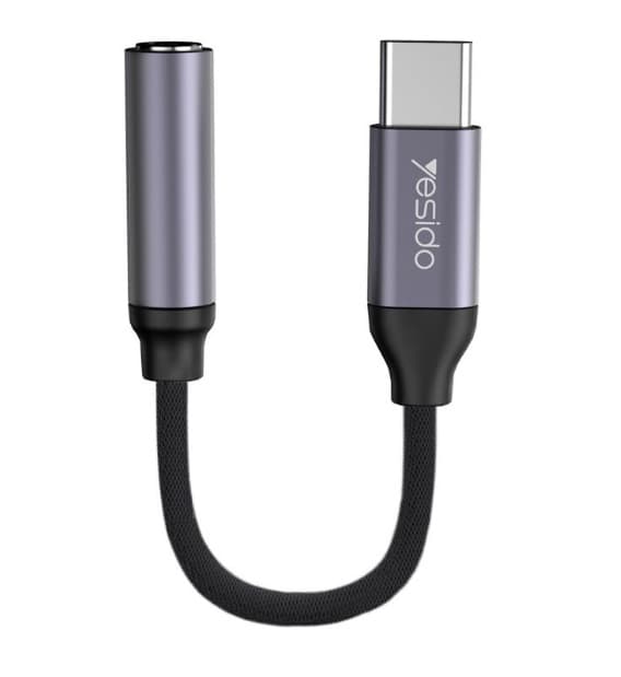 مبدل USB-C به جک 3.5 میلی متری یسیدو مدل YAU19 — تصویر ۲