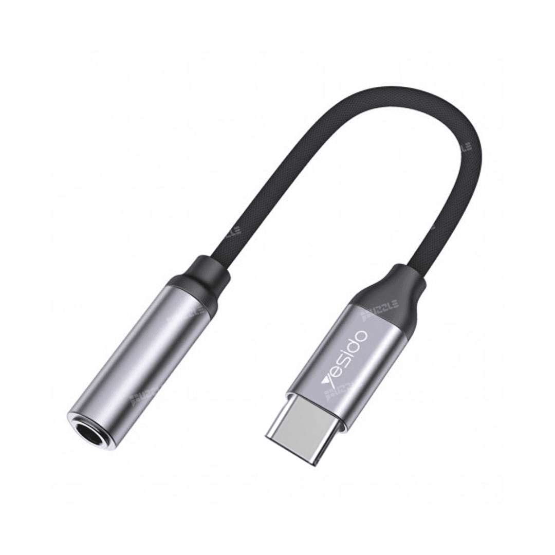مبدل USB-C به جک 3.5 میلی متری یسیدو مدل YAU19