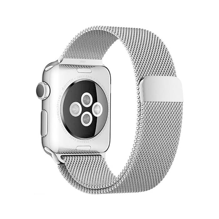 بند مدل milanese loop مناسب برای اپل واچ 42/44 میلی متری — تصویر ۷