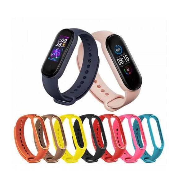 بند سیلیکونی مناسب برای مچ بند هوشمند شیائومی miband 5/6 — تصویر ۳