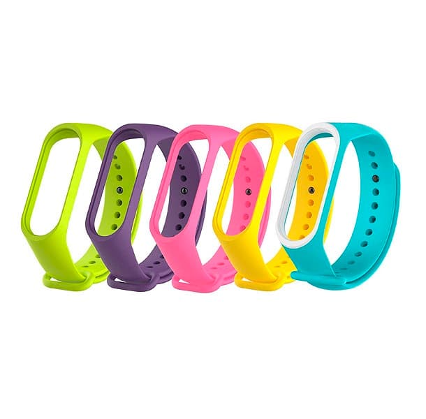 بند سیلیکونی مناسب برای مچ بند هوشمند شیائومی mi band 3/4 — تصویر ۶