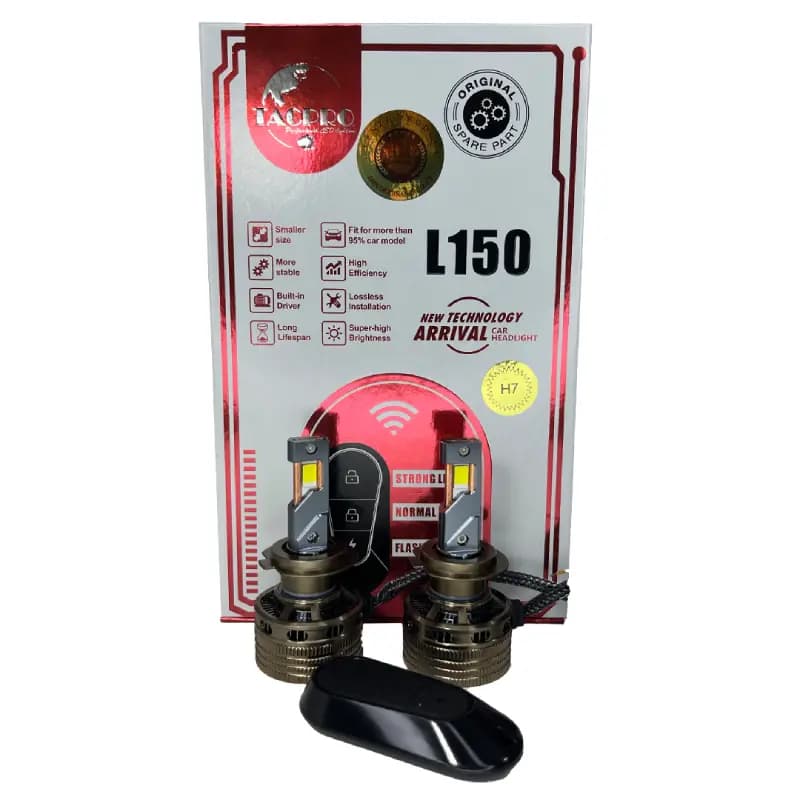 هدلایت LENZO مدل L150 ریموتی پایهH7