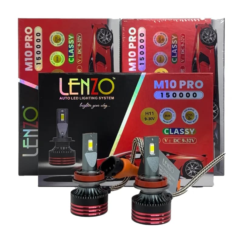 هدلایت LENZO مدل M10 PRO پایه H 11