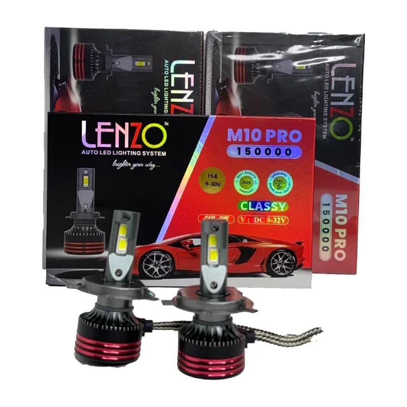 هدلایت LENZO مدل M10 PRO پایه H4