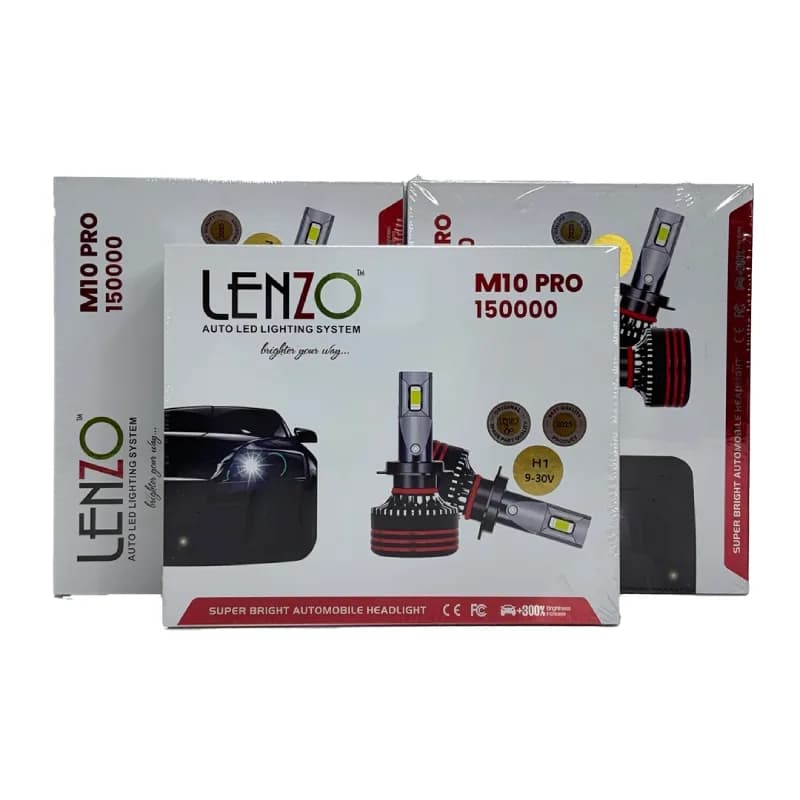 هدلایت LENZO مدل M10 PRO پایه H1 — تصویر ۳