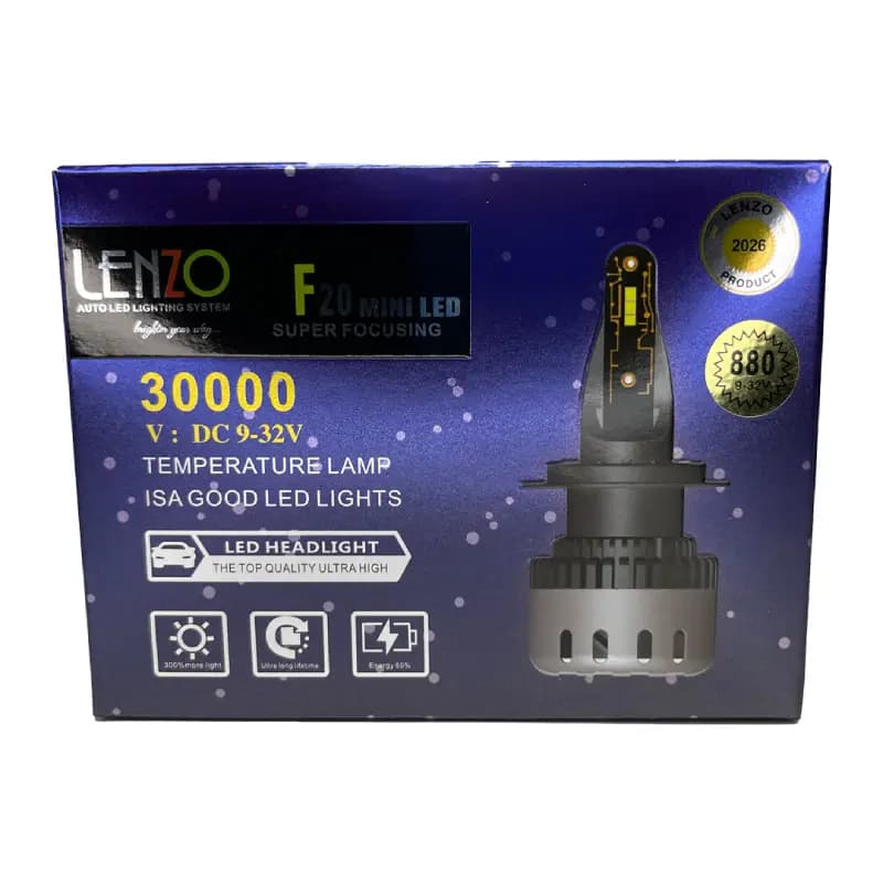 هدلایت LENZO مدل F20 پایه 880 — تصویر ۲