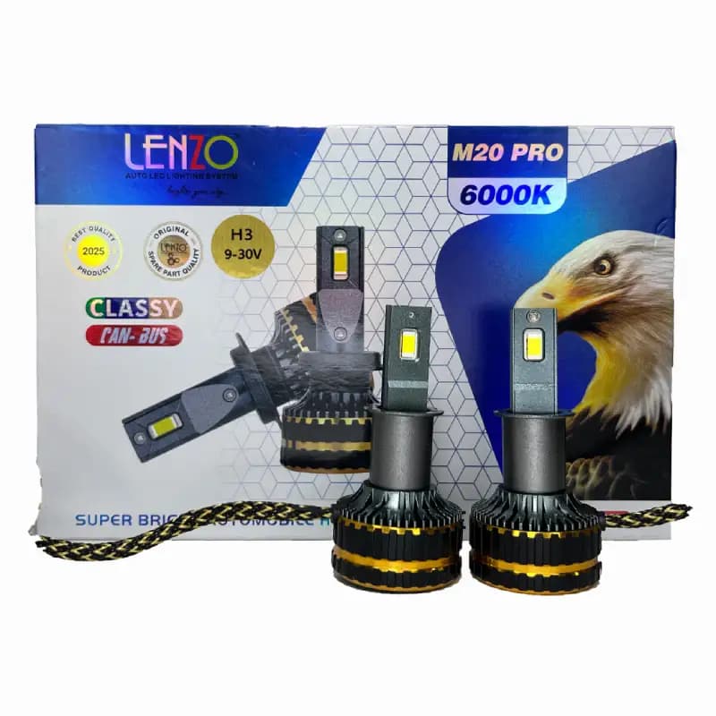 هدلایت LENZO مدل M20 PRO پایه H3