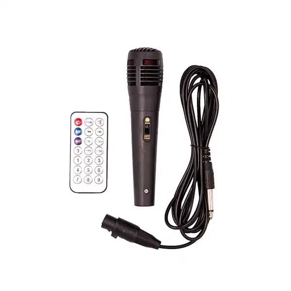 اسپیکر بلوتوثی قابل حمل مدلMX-ES1081 KC806 برند مکسیدر Maxeederبا ووفر ۸ اینچی و میکروفون — تصویر ۵