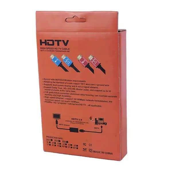 کابل HDMI 2.0 برند GOLD Oscar یک و نیم متری با پشتیبانی از Ultra HD 4K — تصویر ۷