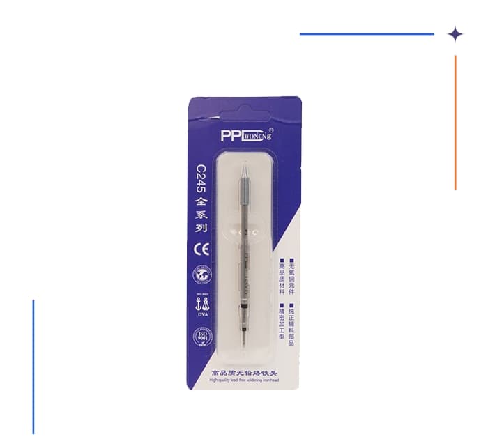 نوک هویه سر کج PPD WONENG T245