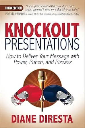 و دانلود نسخه کامل کتاب زبان اصلی Knockout Presentations: How to Deliver Your Message with Power, Punch, and Pizzazz | دانلود کتاب خارجی