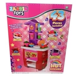 اسباب بازی آشپزخانه کلبه 43 پارچه زرین تویز ZARRIN TOYS — تصویر ۳