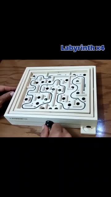 بازی فکری هزارتو چوبی،لابیرنت،