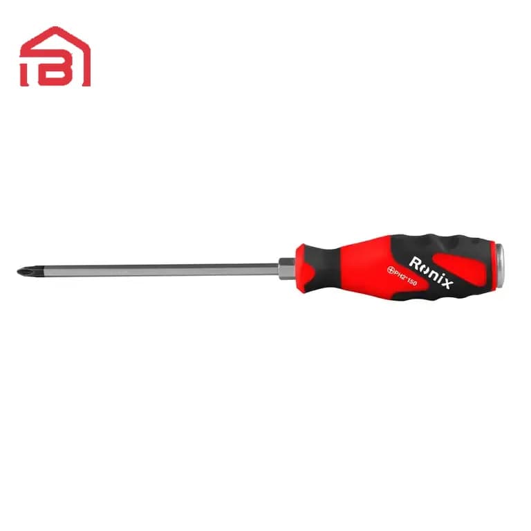 پیچ گوشتی دسته TPR ضربه خور رونیکس مدل RH-2990 — تصویر ۳