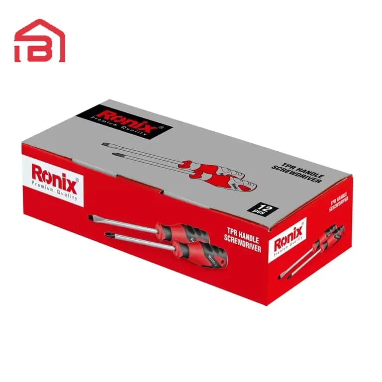 پیچ گوشتی دسته TPR ضربه خور رونیکس مدل RH-2990 — تصویر ۴