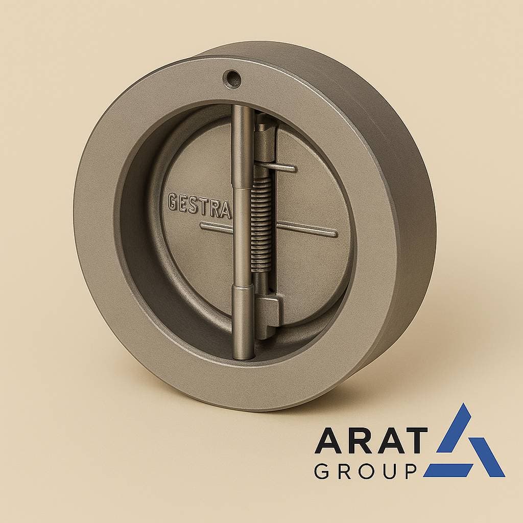 شیر یک‌طرفه بین فلنجی ۳ اینچ استیل GESTRA