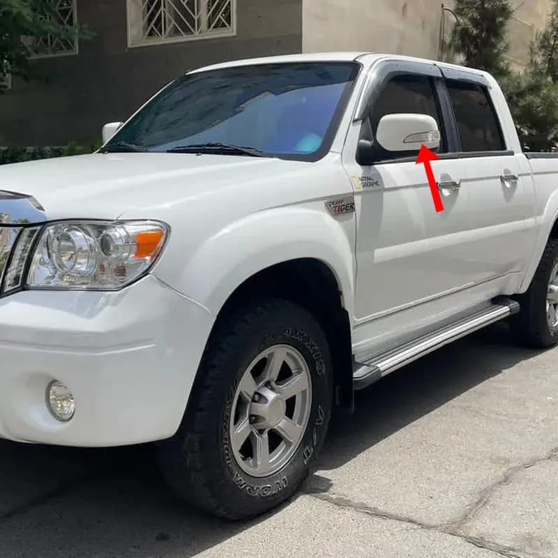 طلق چراغ راهنما آینه جانبی چپ خودرو کد CAP17 مناسب برای وانت کاپرا 2 — تصویر ۳