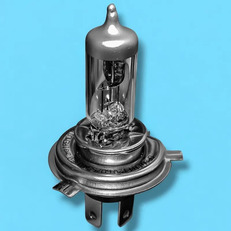 لامپ نور پایین و نور بالا چراغ جلو تک حالته بست یدک مدل استاندارد پایه H4 مناسب برای بسترن B30 — تصویر ۳
