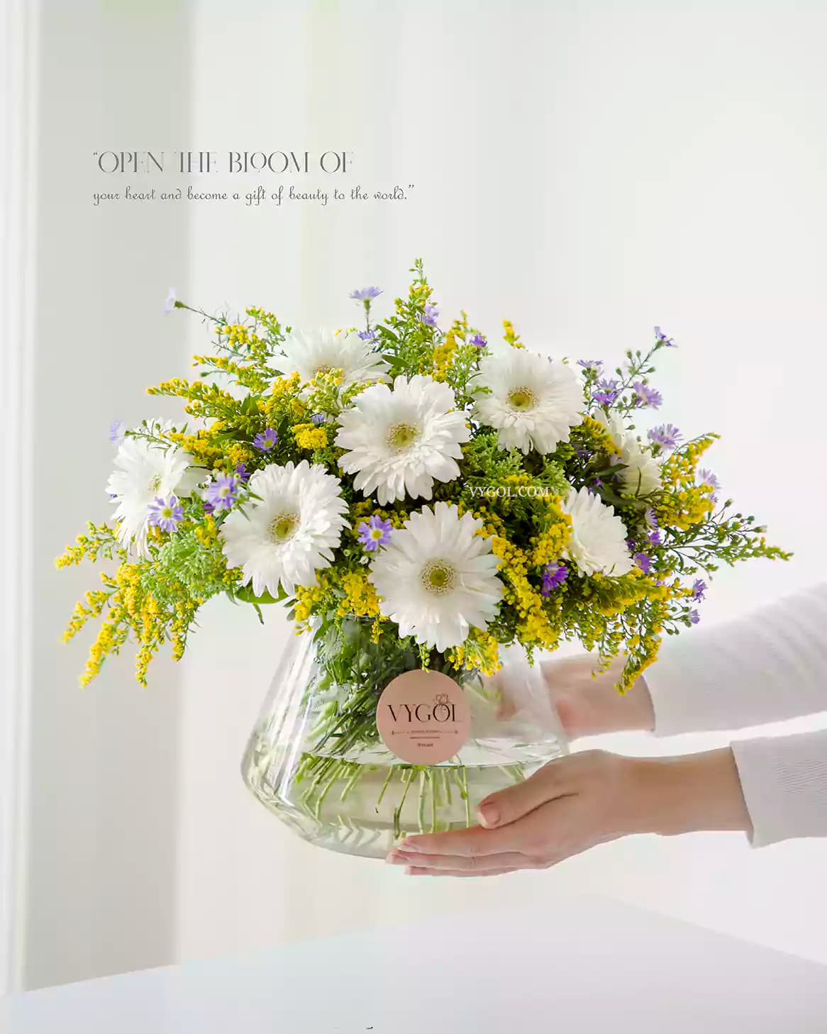 جار گل سفید White bloom | ویگُل
