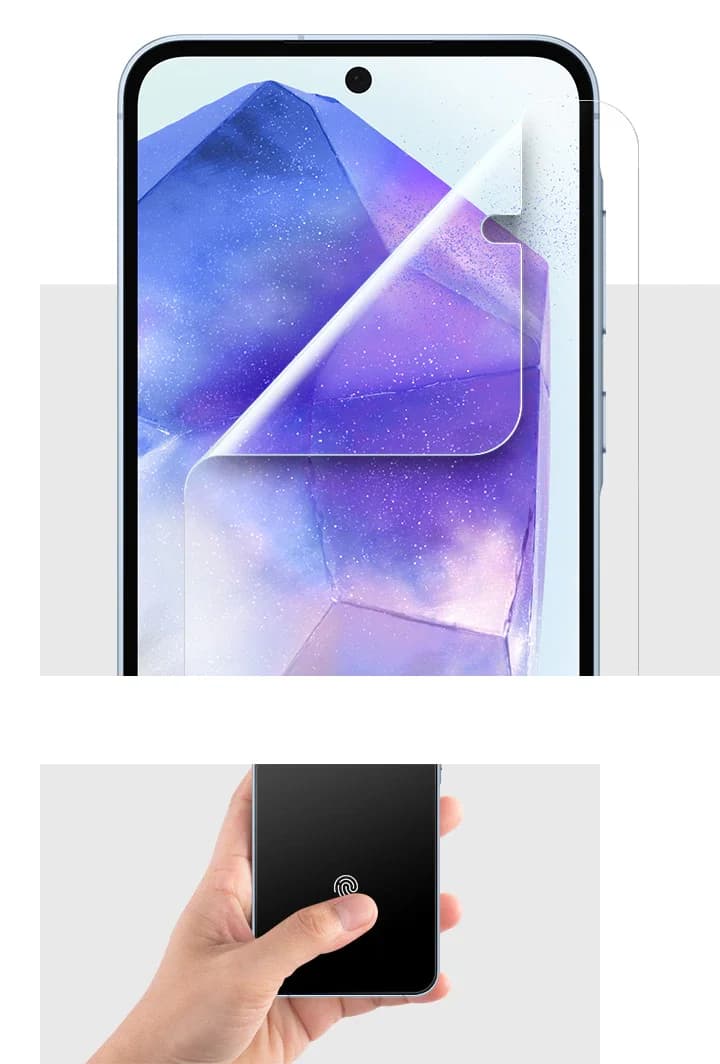 محافظ صفحه نمایش سامسونگ Samsung Galaxy A55 هیدروژل — تصویر ۲