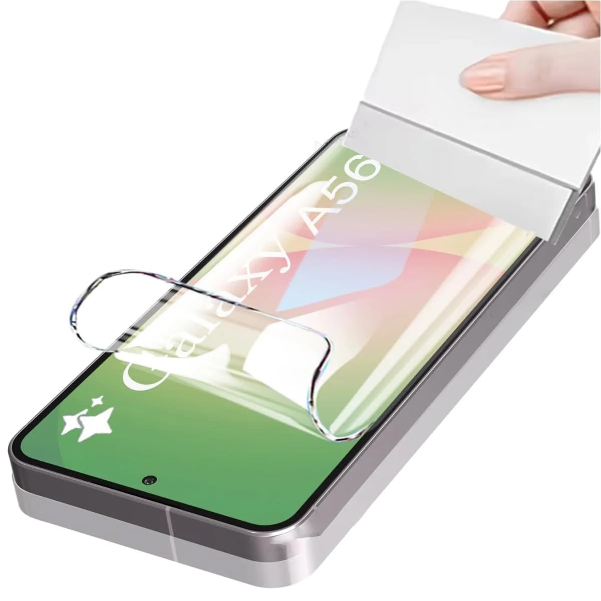 محافظ صفحه نمایش سامسونگ Samsung Galaxy A56 هیدروژل — تصویر ۳