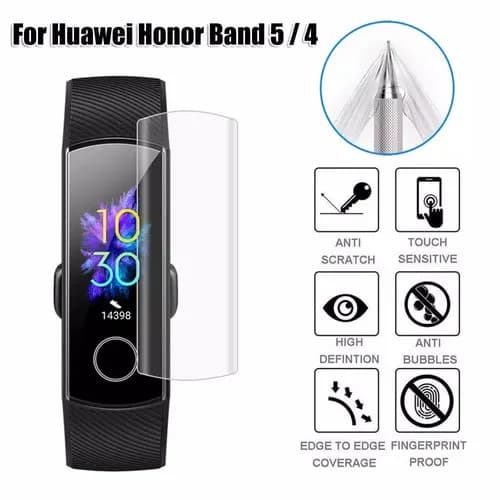 محافظ صفحه مچ بند هوآوی Huawei Honor Band 5 هیدروژل — تصویر ۴