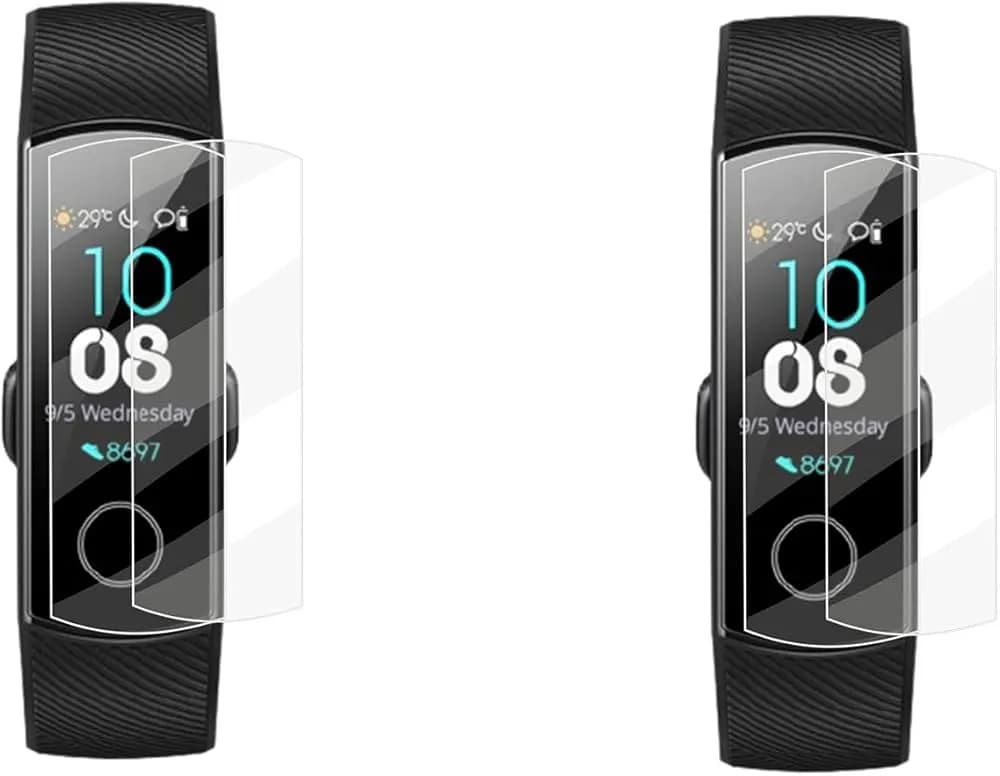 محافظ صفحه مچ بند هوآوی Huawei Honor Band 5 هیدروژل — تصویر ۳