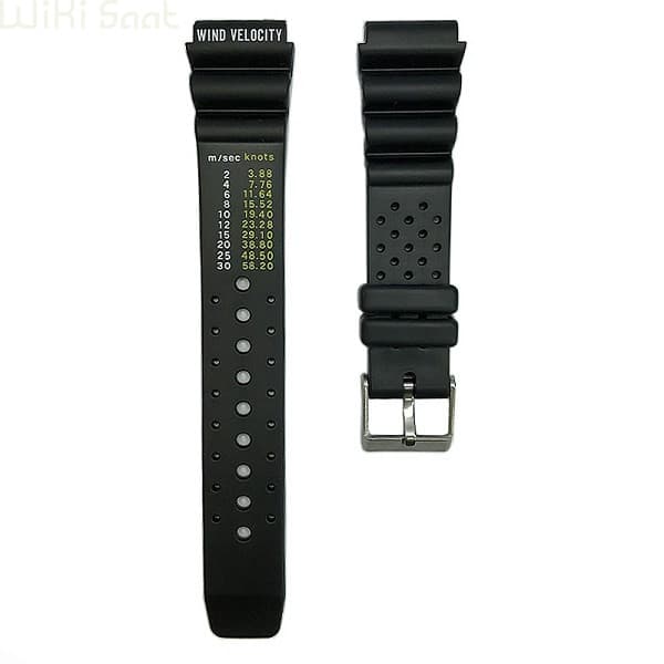 بند ساعت رابر Casio-Citizen مدل Diver