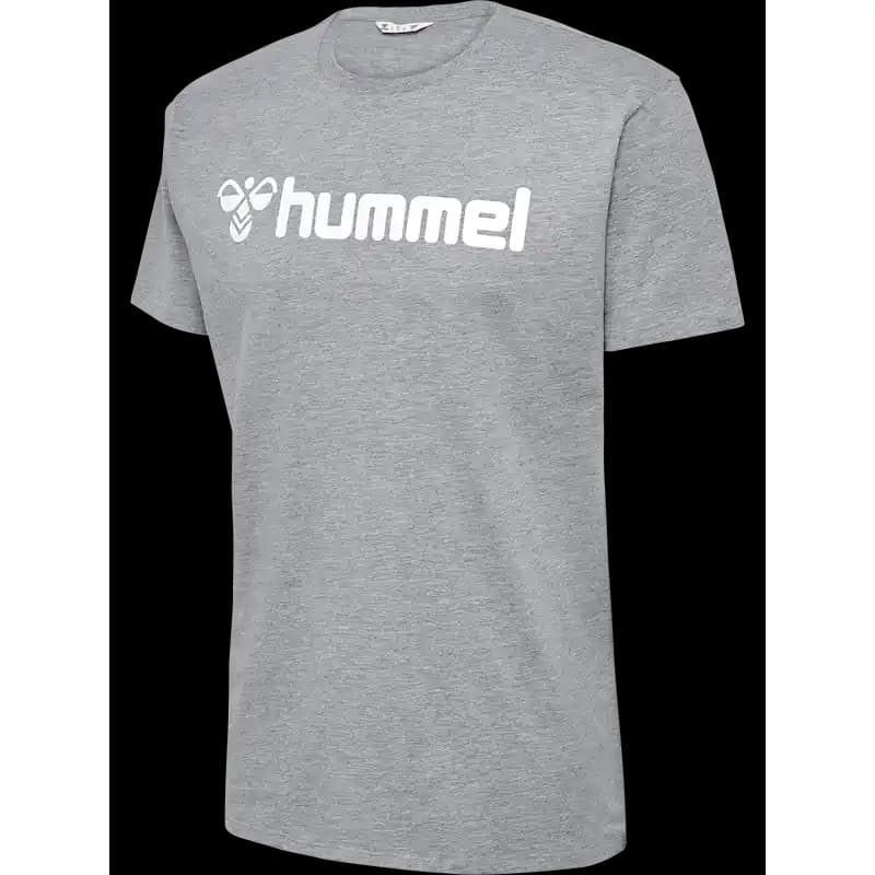 تیشرت طوسی مردانه سایز M برند HUMMEL کد 205582 — تصویر ۳